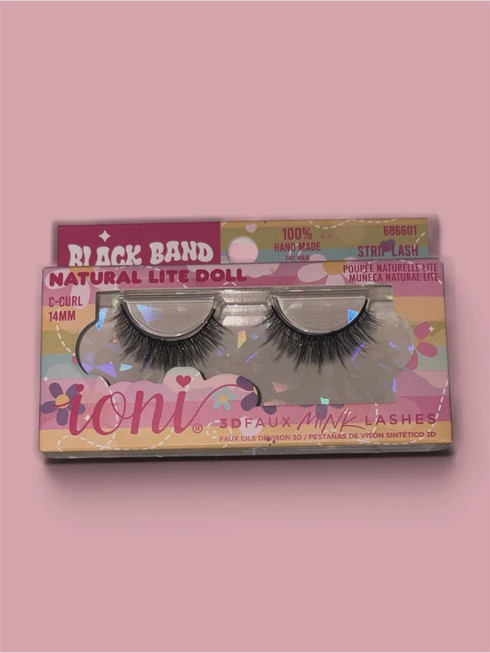 Natural Lite Doll Strip Lashes - Black